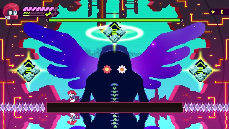 目に花。